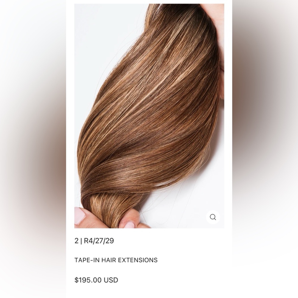 Tape-In Hair Extensions - Brown